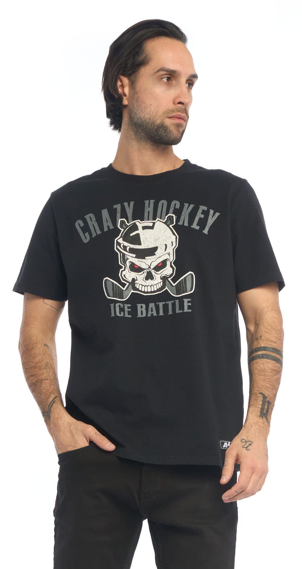 Футболка мужская Atributika&Club Crazy Hockey 138550 черная M, Черный, Crazy Hockey 138550
Футболка мужская Atributika&Club Crazy Hockey 138550 черная M, Черный, Crazy Hockey 138550