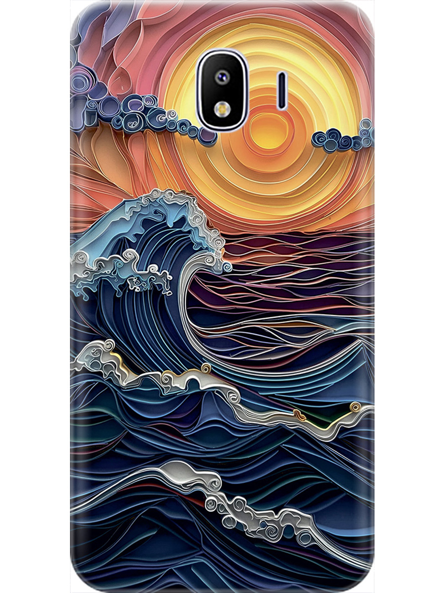 Силиконовый чехол на Samsung Galaxy J4 (2018) с принтом "Волны на закате", Прозрачный;оранжевый;синий, 718358910
Силиконовый чехол на Samsung Galaxy J4 (2018) с принтом "Волны на закате", Прозрачный;оранжевый;синий, 718358910