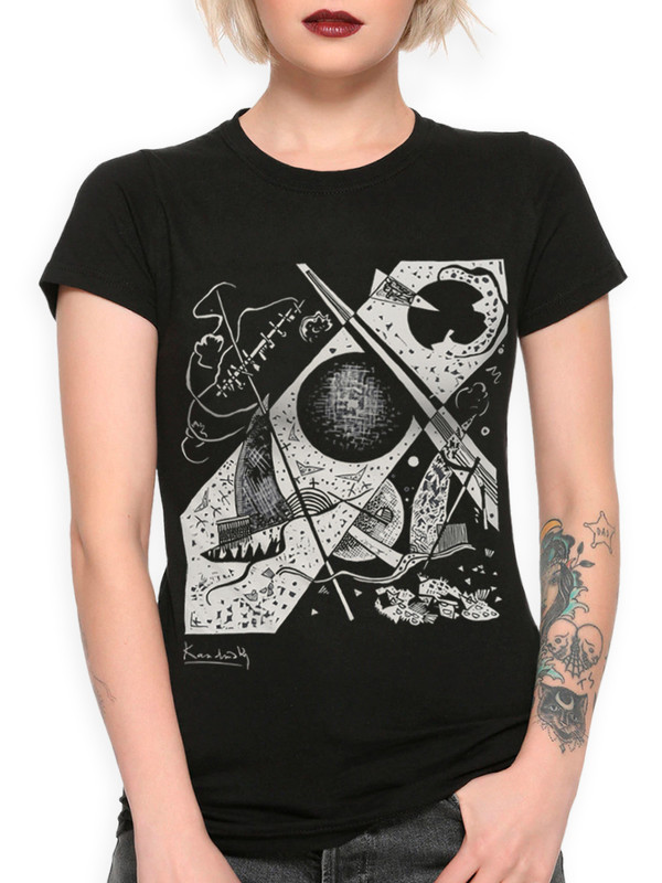 Футболка женская Dream Shirts Василий Кандинский - Маленькие Миры черная 3XL, Черный, Василий Кандинский - Маленькие Миры
Футболка женская Dream Shirts Василий Кандинский - Маленькие Миры черная 3XL, Черный, Василий Кандинский - Маленькие Миры