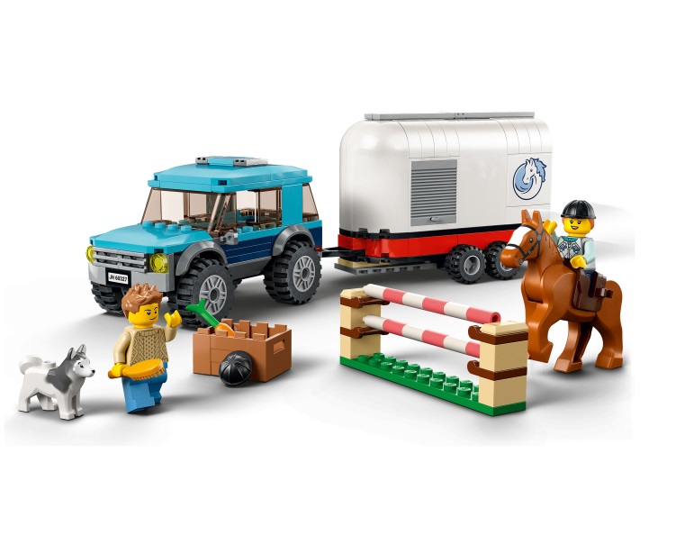 Конструктор LEGO City Great Vehicles 60327 Машина с прицепом для лошади, Машина с прицепом для лошади
Конструктор LEGO City Great Vehicles 60327 Машина с прицепом для лошади, Машина с прицепом для лошади