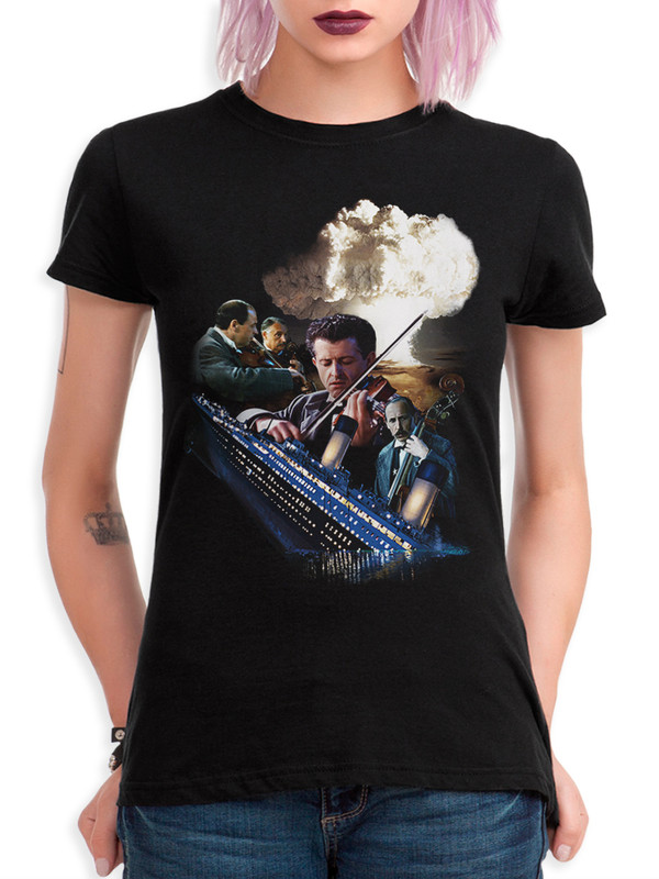 Футболка женская Dream Shirts Титаник и Скрипачи черная XL, Черный, Титаник и Скрипачи
Футболка женская Dream Shirts Титаник и Скрипачи черная XL, Черный, Титаник и Скрипачи