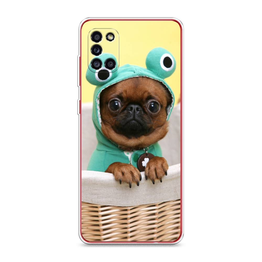 Чехол на Samsung Galaxy A31 "Собачка в шапке лягушки", Коричневый;желтый;голубой, 2100350-1
Чехол на Samsung Galaxy A31 "Собачка в шапке лягушки", Коричневый;желтый;голубой, 2100350-1