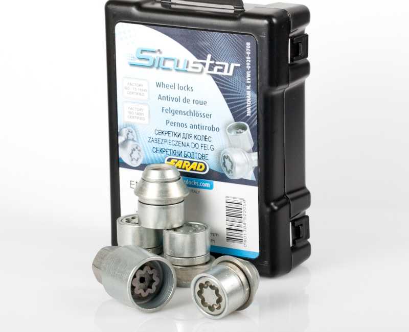 Секретки Farad Sicustar EN115R для Ford Focus (Штатные диски) 
Секретки Farad Sicustar EN115R для Ford Focus (Штатные диски)