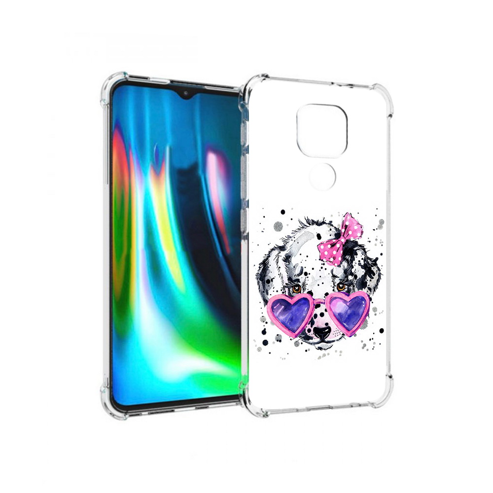 Чехол MyPads Tocco для Motorola Moto G9 Play долматинец в очках (PT227081.347.337), Прозрачный, Tocco
Чехол MyPads Tocco для Motorola Moto G9 Play долматинец в очках (PT227081.347.337), Прозрачный, Tocco