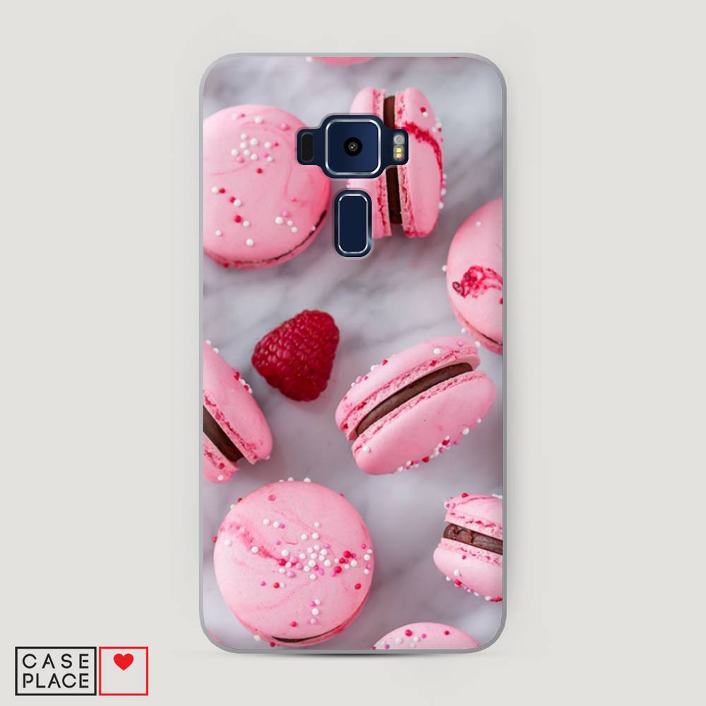 фото Чехол awog "макарони с малиной" для asus zenfone 3 ze552kl