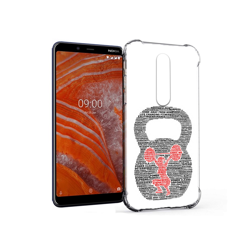 Чехол MyPads Tocco для Nokia 3.1 Plus бодибилдинг гиря из слов (PT121397.96.232), Прозрачный, Tocco
Чехол MyPads Tocco для Nokia 3.1 Plus бодибилдинг гиря из слов (PT121397.96.232), Прозрачный, Tocco