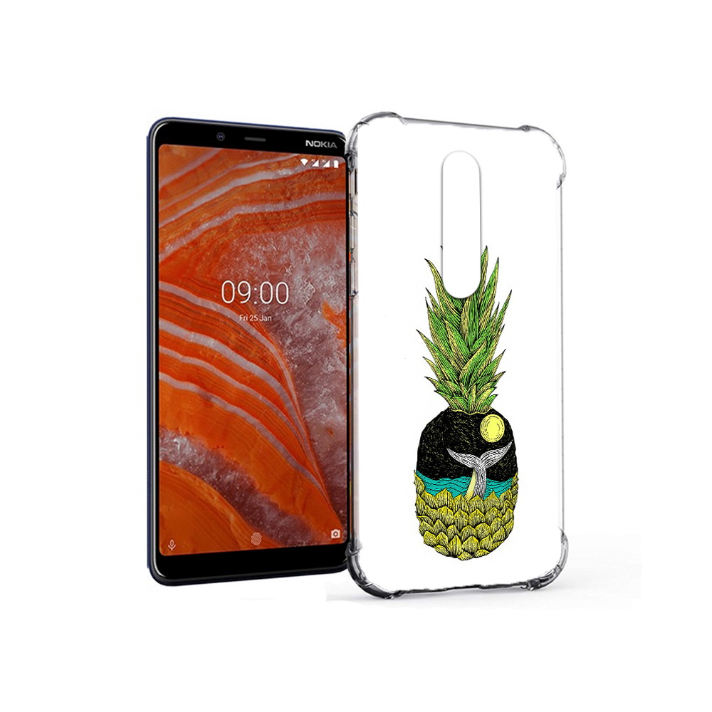 Чехол MyPads Tocco для Nokia 3.1 Plus ананас с китом (PT121397.96.220), Прозрачный, Tocco
Чехол MyPads Tocco для Nokia 3.1 Plus ананас с китом (PT121397.96.220), Прозрачный, Tocco
