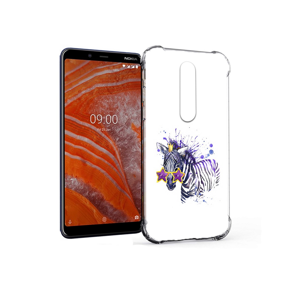 Чехол MyPads Tocco для Nokia 3.1 Plus акварельная зебра (PT121397.96.215), Прозрачный, Tocco
Чехол MyPads Tocco для Nokia 3.1 Plus акварельная зебра (PT121397.96.215), Прозрачный, Tocco