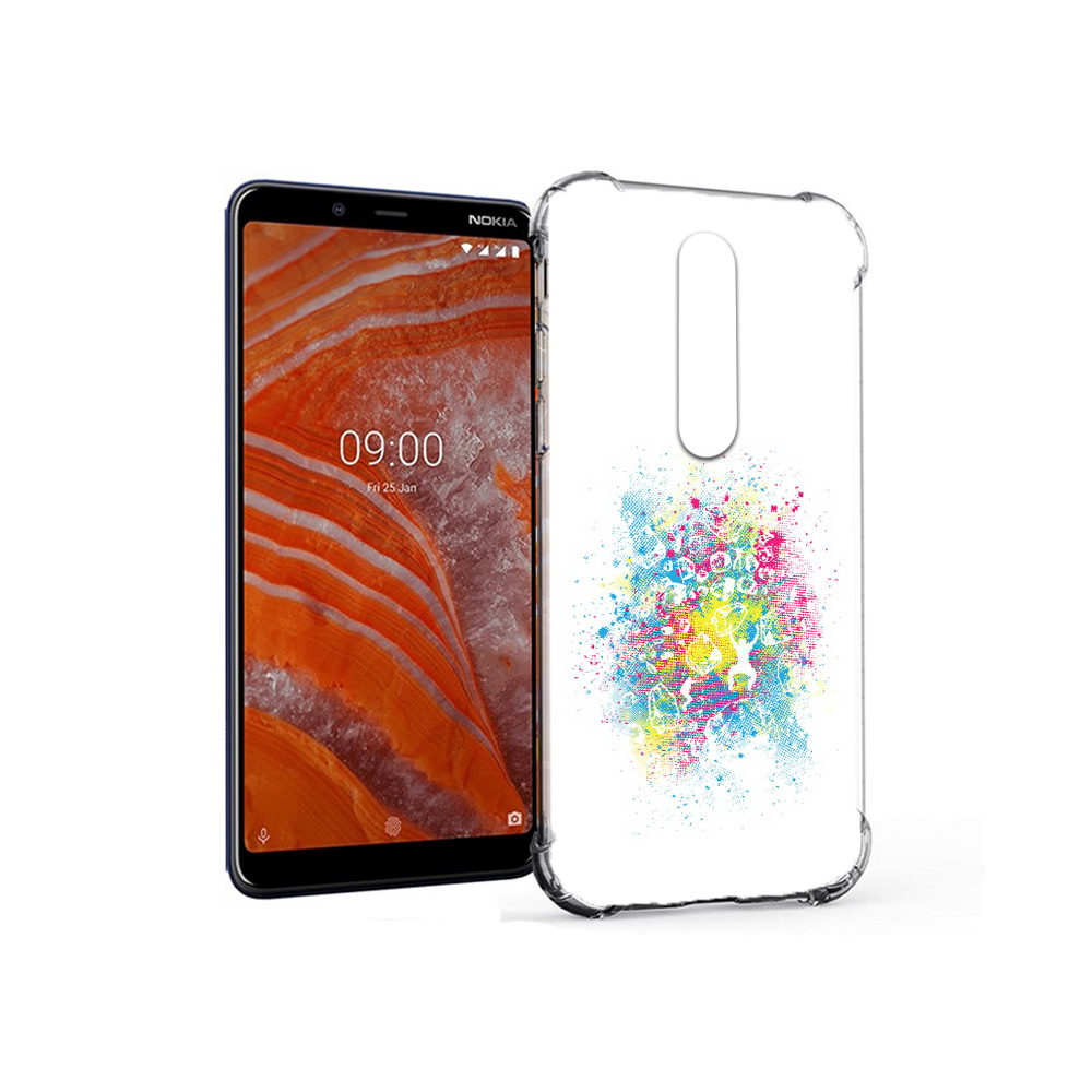 Чехол MyPads Tocco для Nokia 3.1 Plus акварель абстракция (PT121397.96.214), Прозрачный, Tocco 
Чехол MyPads Tocco для Nokia 3.1 Plus акварель абстракция (PT121397.96.214), Прозрачный, Tocco