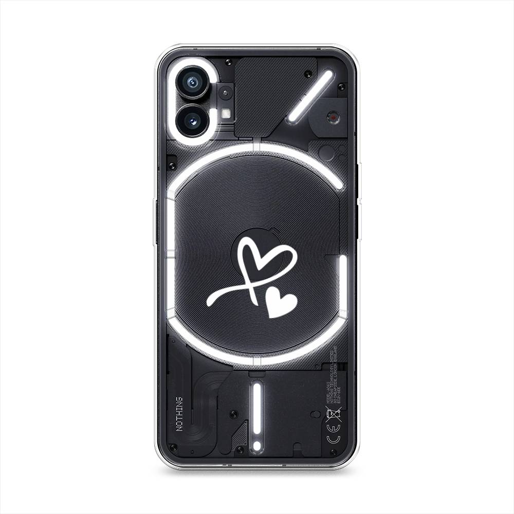 Силиконовый чехол Awog "Сердечко минимализм" для Nothing Phone 1, Прозрачный, 3300150-6
Силиконовый чехол Awog "Сердечко минимализм" для Nothing Phone 1, Прозрачный, 3300150-6