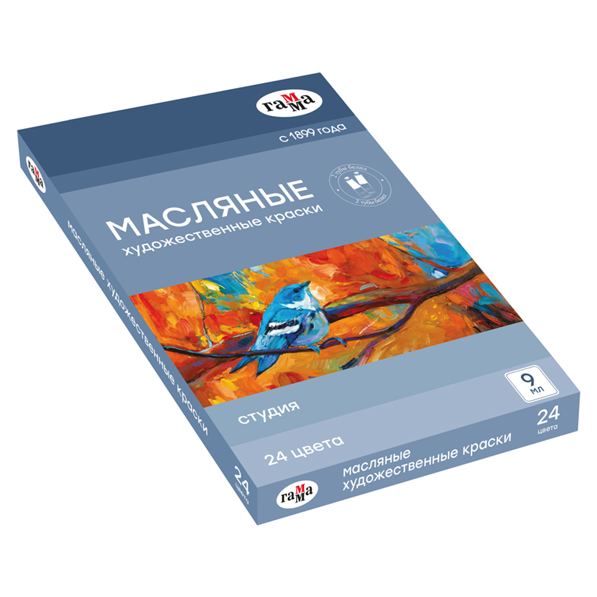 Краски масляные художественные Гамма Студия, 24цв. , 9мл/туба, картон. упаковка, Разноцветный
Краски масляные художественные Гамма Студия, 24цв. , 9мл/туба, картон. упаковка, Разноцветный
