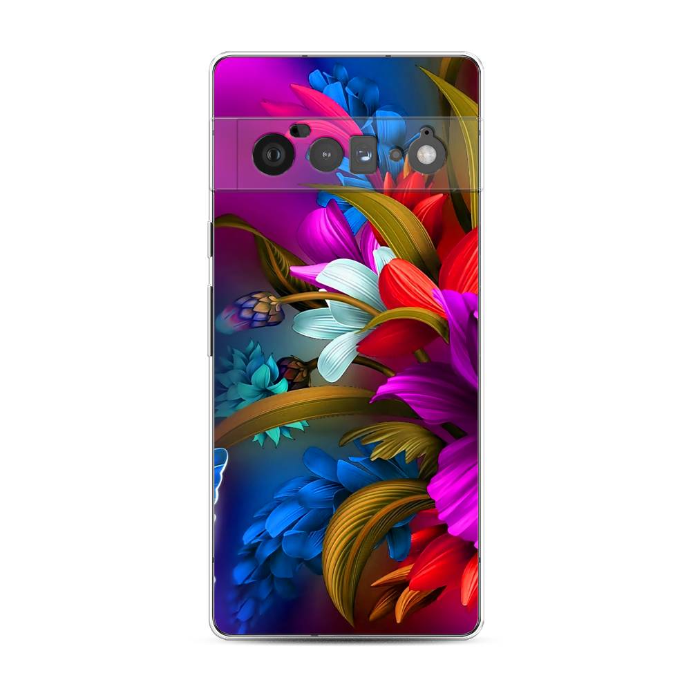 Чехол для Google Pixel 6 Pro "Фантастические цветы", Фиолетовый;красный;синий, 270950-2
Чехол для Google Pixel 6 Pro "Фантастические цветы", Фиолетовый;красный;синий, 270950-2