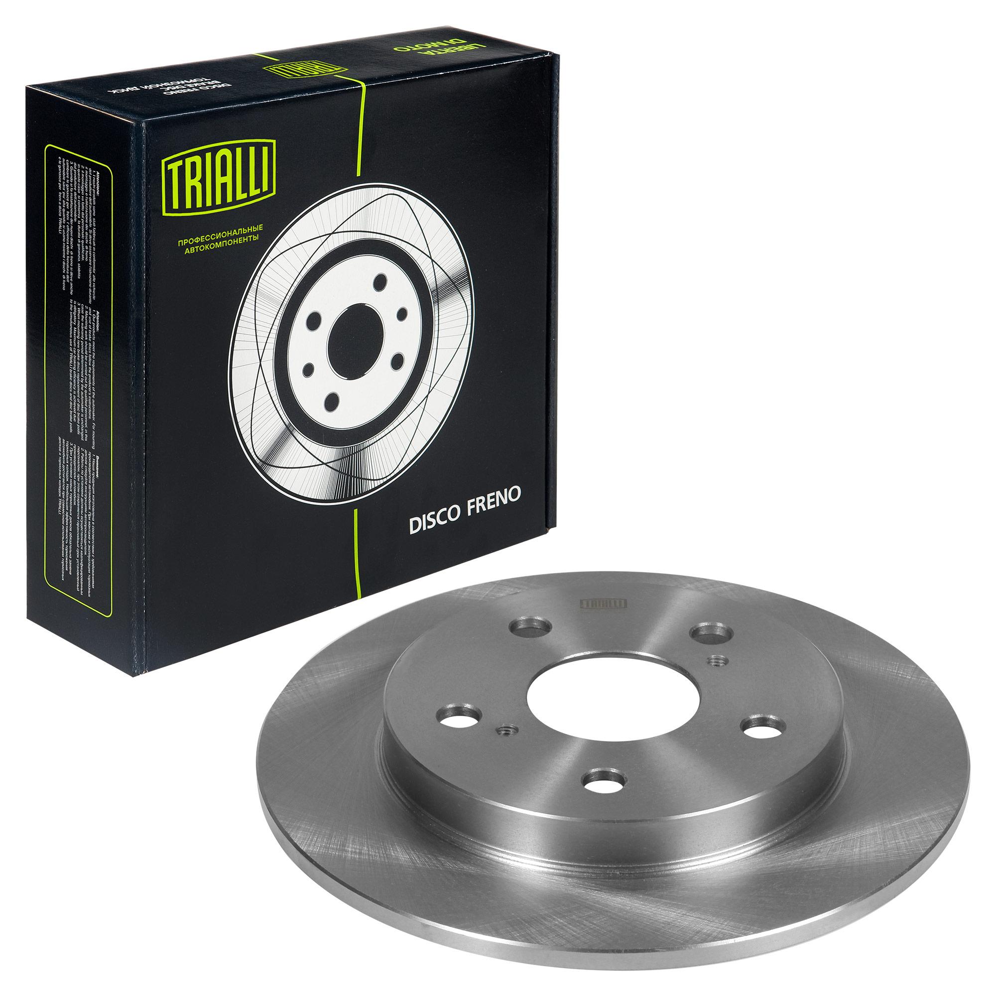 фото Диск тормозной задний trialli df 190121