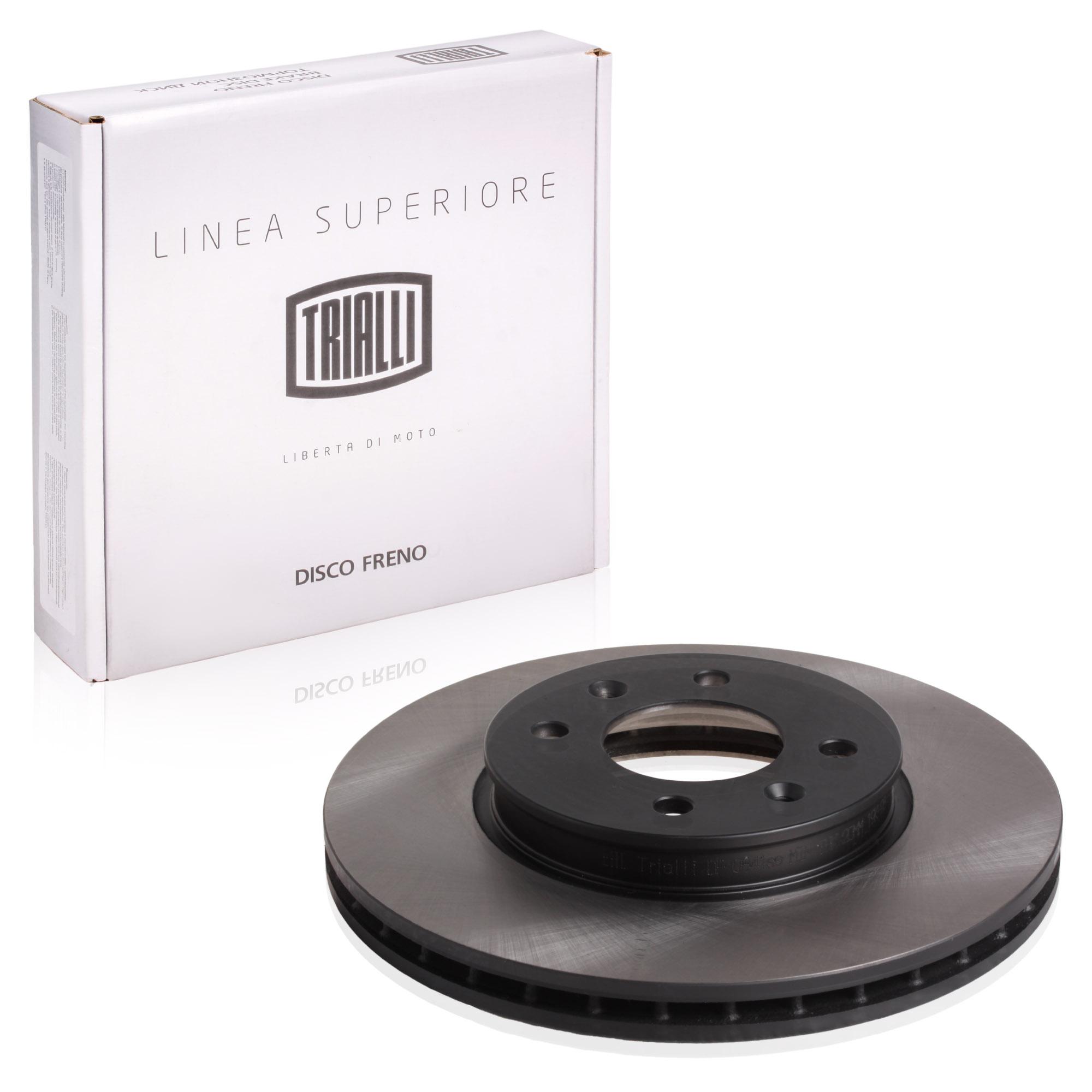 фото Диск тормозной передний trialli df 0841s