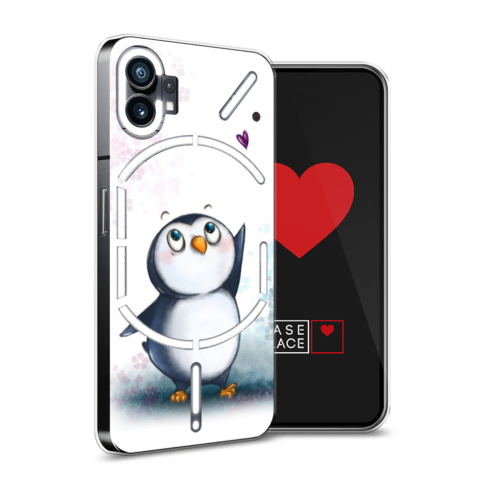 Силиконовый чехол Awog "Пингвин и сердечко" для Nothing Phone 1, Белый, 3300150-1
Силиконовый чехол Awog "Пингвин и сердечко" для Nothing Phone 1, Белый, 3300150-1