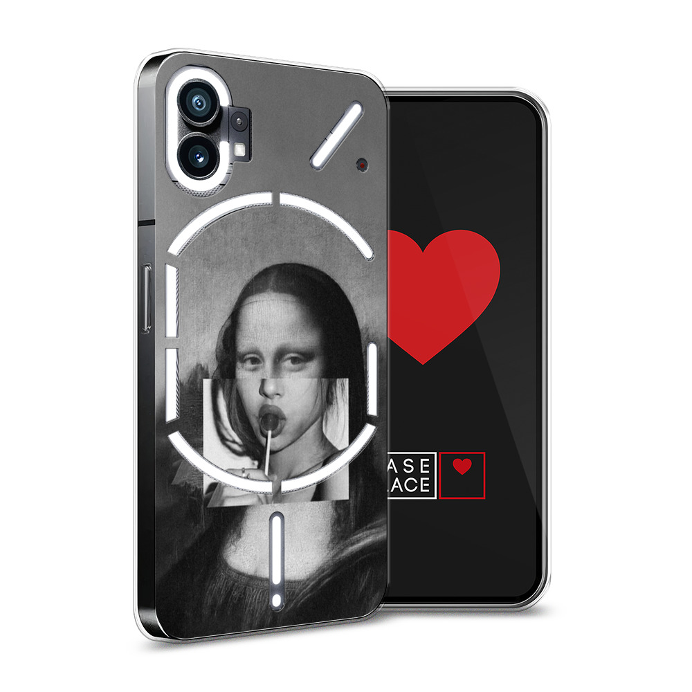 Силиконовый чехол Awog "Mona Lisa sucking lollipop" для Nothing Phone 1, Серый, 3300150-9
Силиконовый чехол Awog "Mona Lisa sucking lollipop" для Nothing Phone 1, Серый, 3300150-9