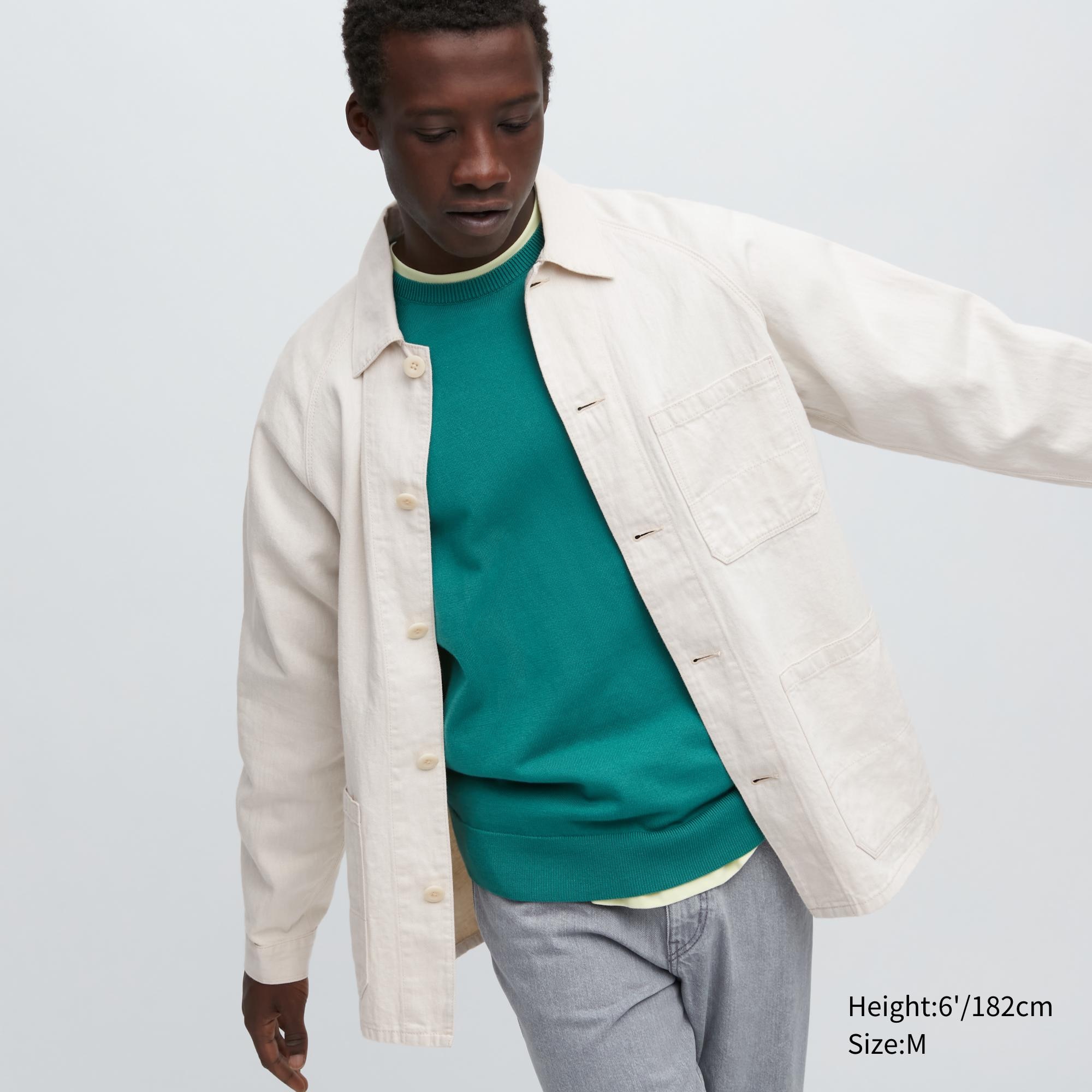 Джинсовая куртка мужская UNIQLO 457212COL01 белая M (доставка из-за рубежа), Белый, 457212COL01
Джинсовая куртка мужская UNIQLO 457212COL01 белая M (доставка из-за рубежа), Белый, 457212COL01