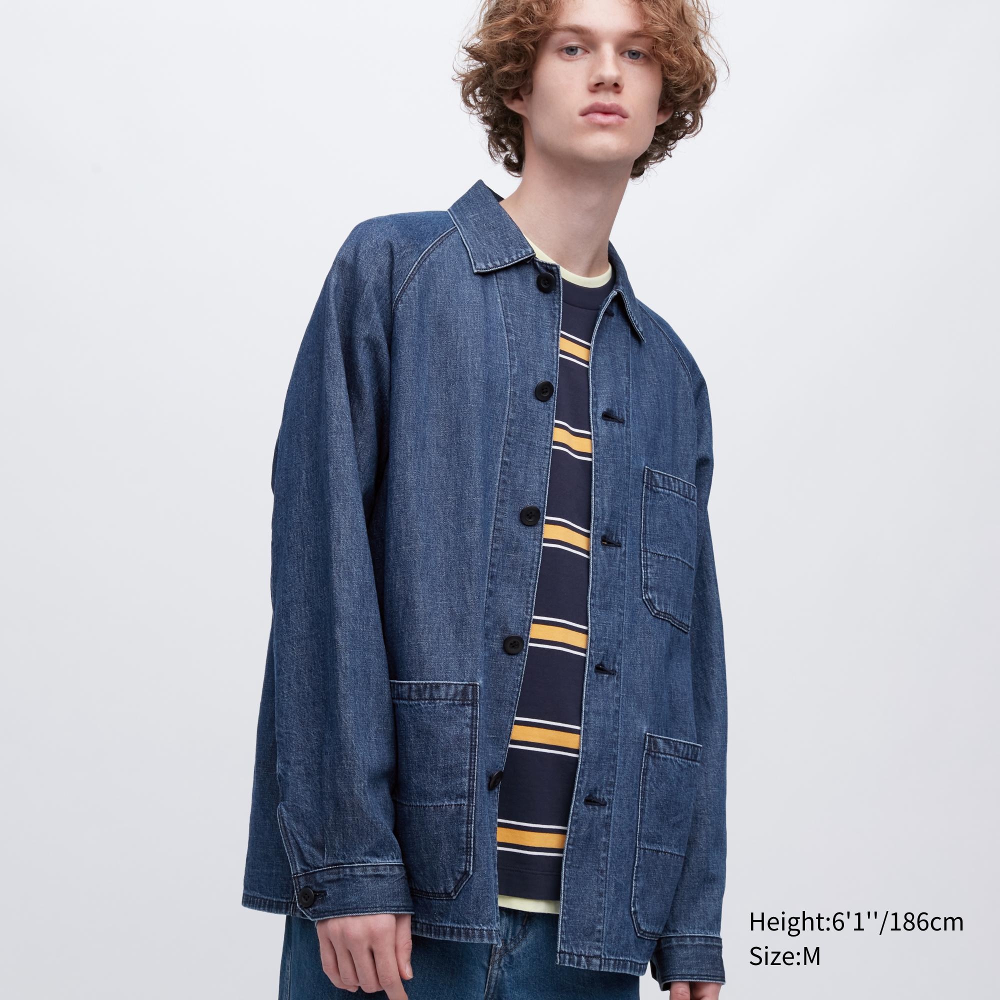 Джинсовая куртка мужская UNIQLO 457212COL66 синяя XS (доставка из-за рубежа), Синий, 457212COL66
Джинсовая куртка мужская UNIQLO 457212COL66 синяя XS (доставка из-за рубежа), Синий, 457212COL66