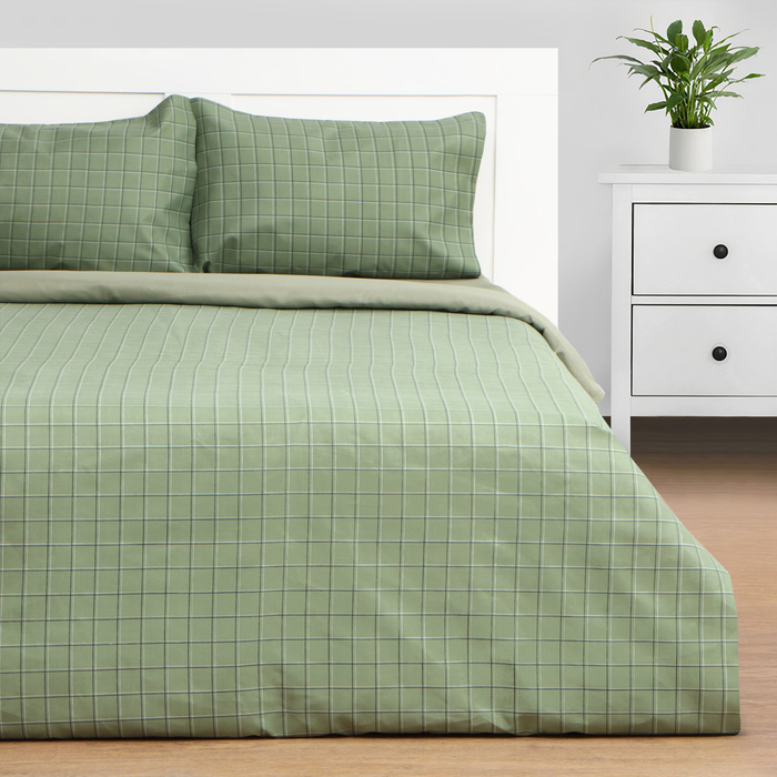 Постельное бельё Этель Green cage 1,5 сп 150х215см, 150х225см, 50х70 3см-2 шт, новосатин
Постельное бельё Этель Green cage 1,5 сп 150х215см, 150х225см, 50х70 3см-2 шт, новосатин