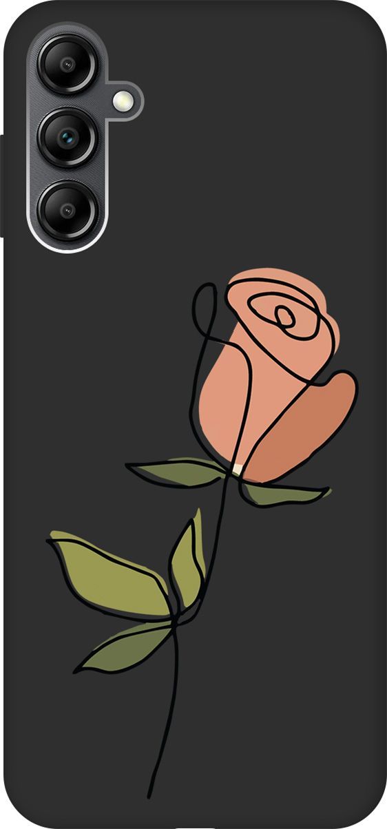 Матовый Soft Touch Чехол на Samsung Galaxy A14 с 3D принтом "Rose" черный, Черный;зеленый, 158811
Матовый Soft Touch Чехол на Samsung Galaxy A14 с 3D принтом "Rose" черный, Черный;зеленый, 158811