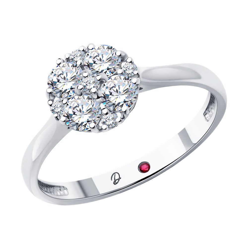 Кольцо из золота р. Diamant 52-210-02508-1, бриллиант искусственный\рубин, 52-210-02508-1
Кольцо из золота р. Diamant 52-210-02508-1, бриллиант искусственный\рубин, 52-210-02508-1