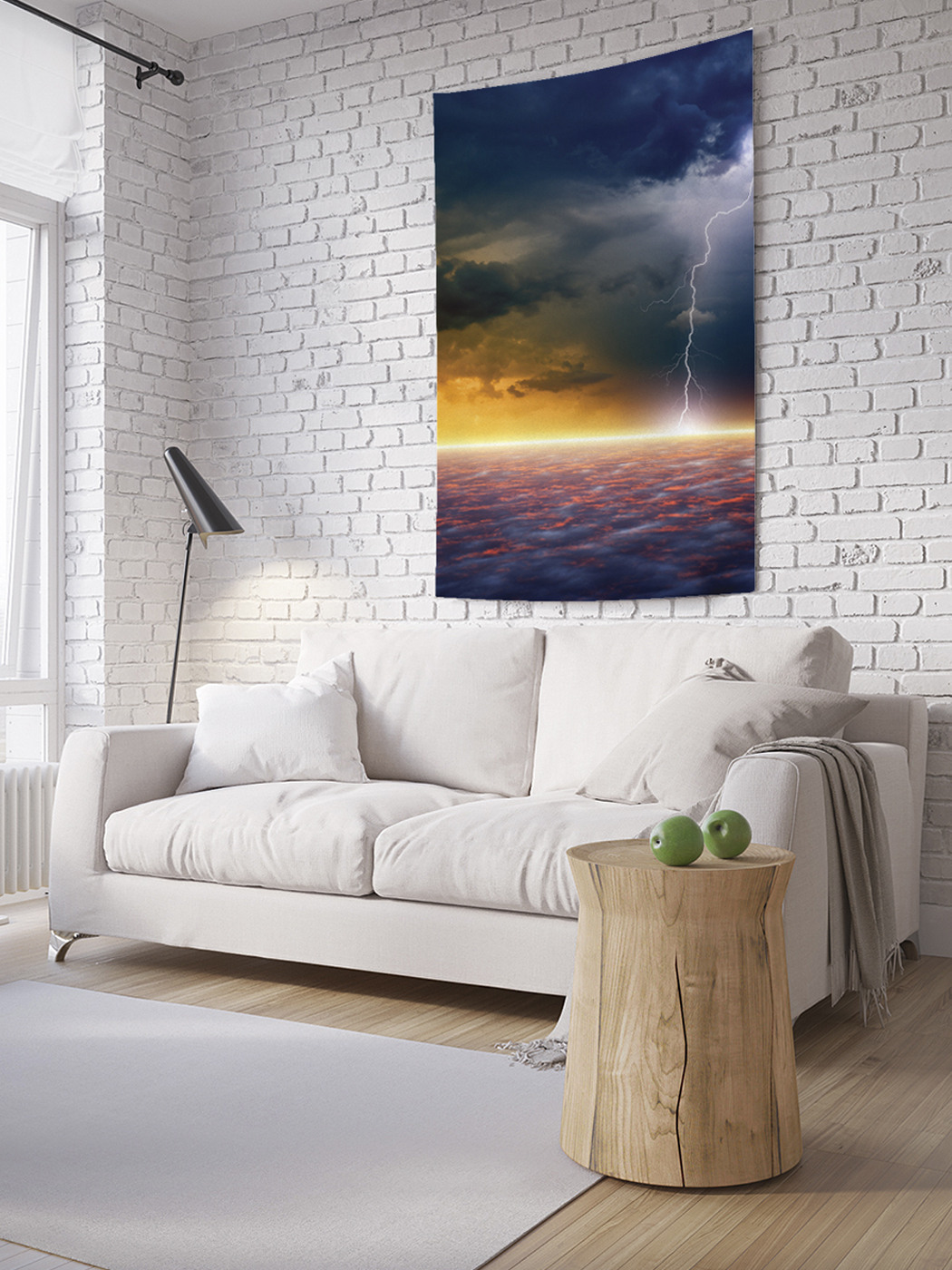 Вертикальное фотопанно на стену JoyArty Молния касается горизонта 150x200 см, Молния касается горизонта
Вертикальное фотопанно на стену JoyArty Молния касается горизонта 150x200 см, Молния касается горизонта