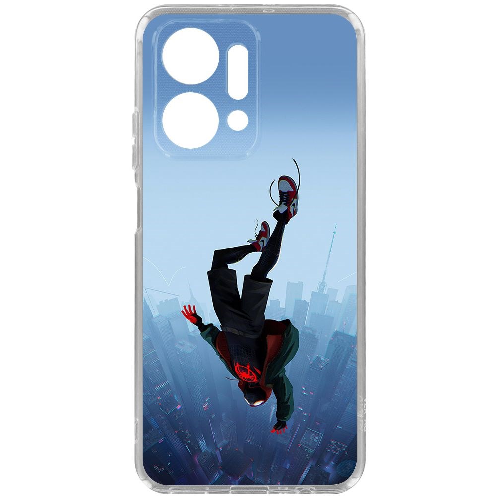 Чехол-накладка Krutoff Clear Case Человек-Паук, Майлз Моралес для Honor X7a, Прозрачный
Чехол-накладка Krutoff Clear Case Человек-Паук, Майлз Моралес для Honor X7a, Прозрачный