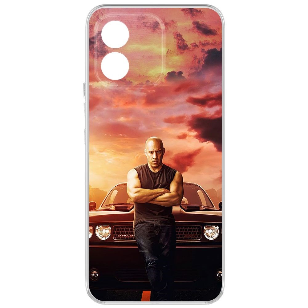 Чехол-накладка Krutoff Clear Case Форсаж, Доминик Торетто для Honor X5, Прозрачный
Чехол-накладка Krutoff Clear Case Форсаж, Доминик Торетто для Honor X5, Прозрачный