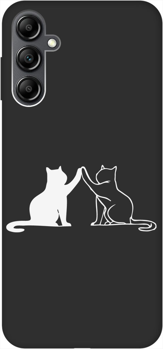 Матовый Soft Touch Чехол на Samsung Galaxy A14 с 3D принтом "Cats W" черный, Черный;белый, 158811
Матовый Soft Touch Чехол на Samsung Galaxy A14 с 3D принтом "Cats W" черный, Черный;белый, 158811