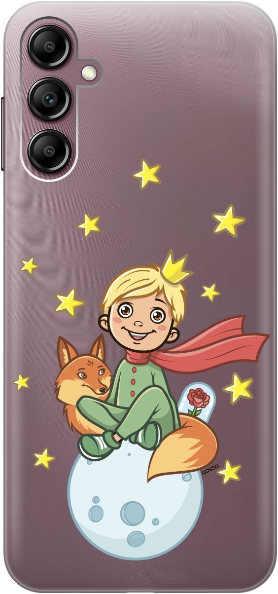 Чехол на Samsung Galaxy A14 с 3D принтом "Little Prince" прозрачный, Прозрачный;бежевый, 158809
Чехол на Samsung Galaxy A14 с 3D принтом "Little Prince" прозрачный, Прозрачный;бежевый, 158809