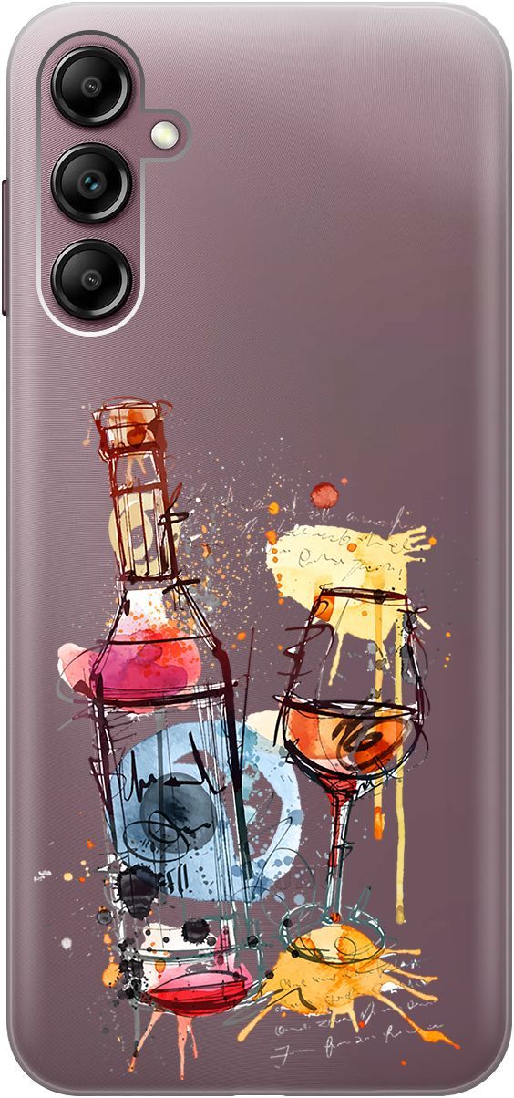 Чехол на Samsung Galaxy A14 с 3D принтом "Aquarelle Wine" прозрачный, Прозрачный;красный, 158809
Чехол на Samsung Galaxy A14 с 3D принтом "Aquarelle Wine" прозрачный, Прозрачный;красный, 158809
