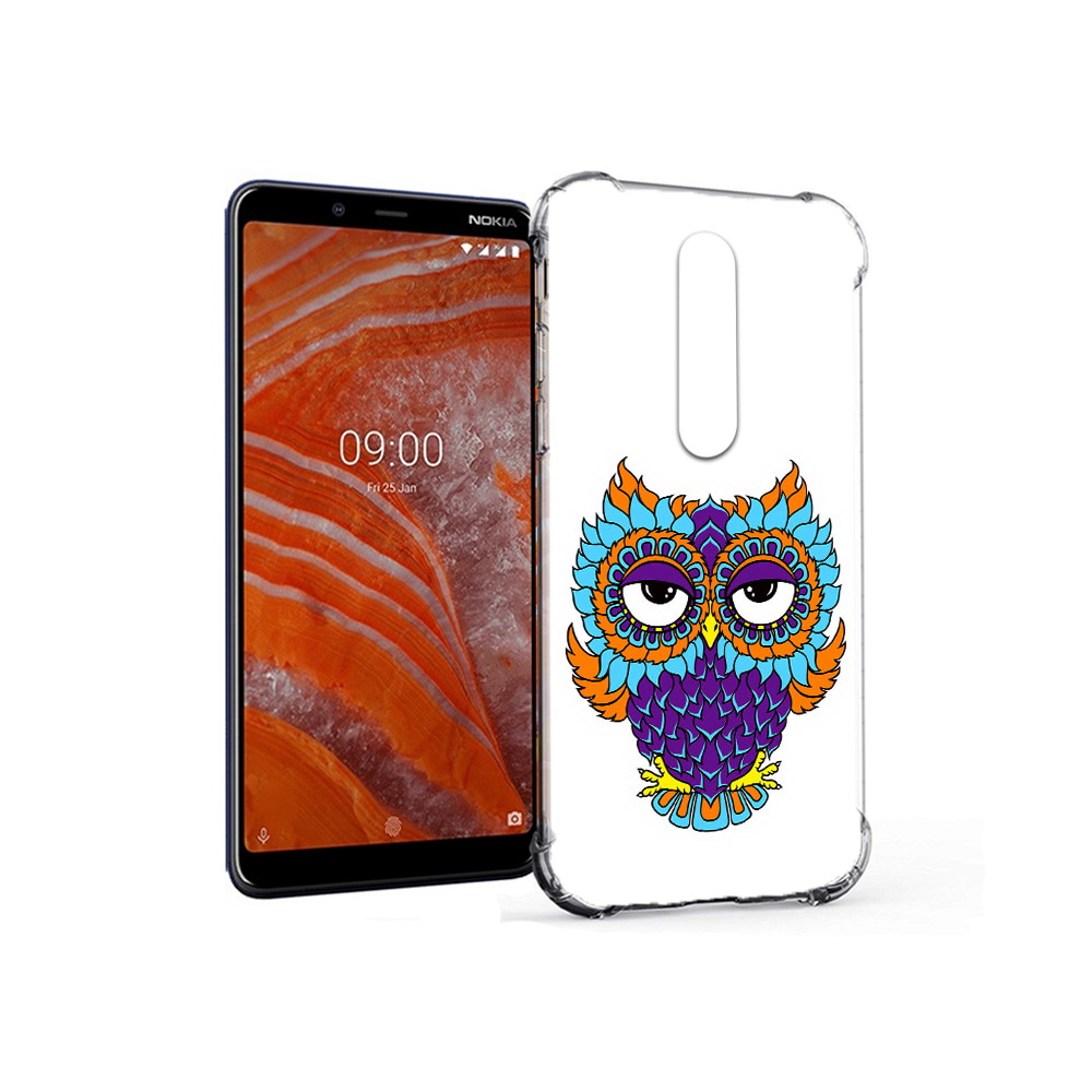 Чехол MyPads Tocco для Nokia 3.1 Plus Цветная сова (PT121397.96.198), Прозрачный, Tocco
Чехол MyPads Tocco для Nokia 3.1 Plus Цветная сова (PT121397.96.198), Прозрачный, Tocco