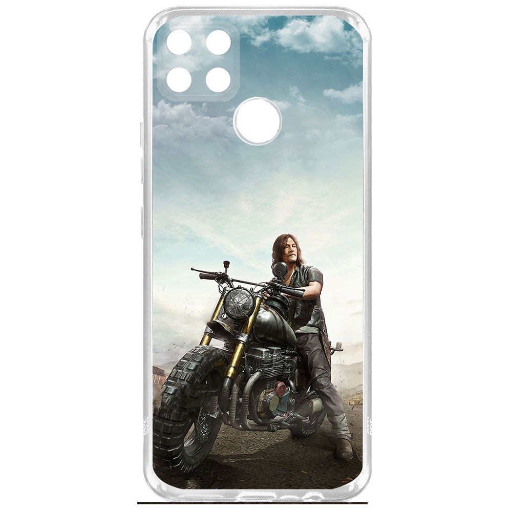 Чехол-накладка Krutoff Clear Case Ходячие мертвецы, Дэрил для Realme C25, Прозрачный
Чехол-накладка Krutoff Clear Case Ходячие мертвецы, Дэрил для Realme C25, Прозрачный