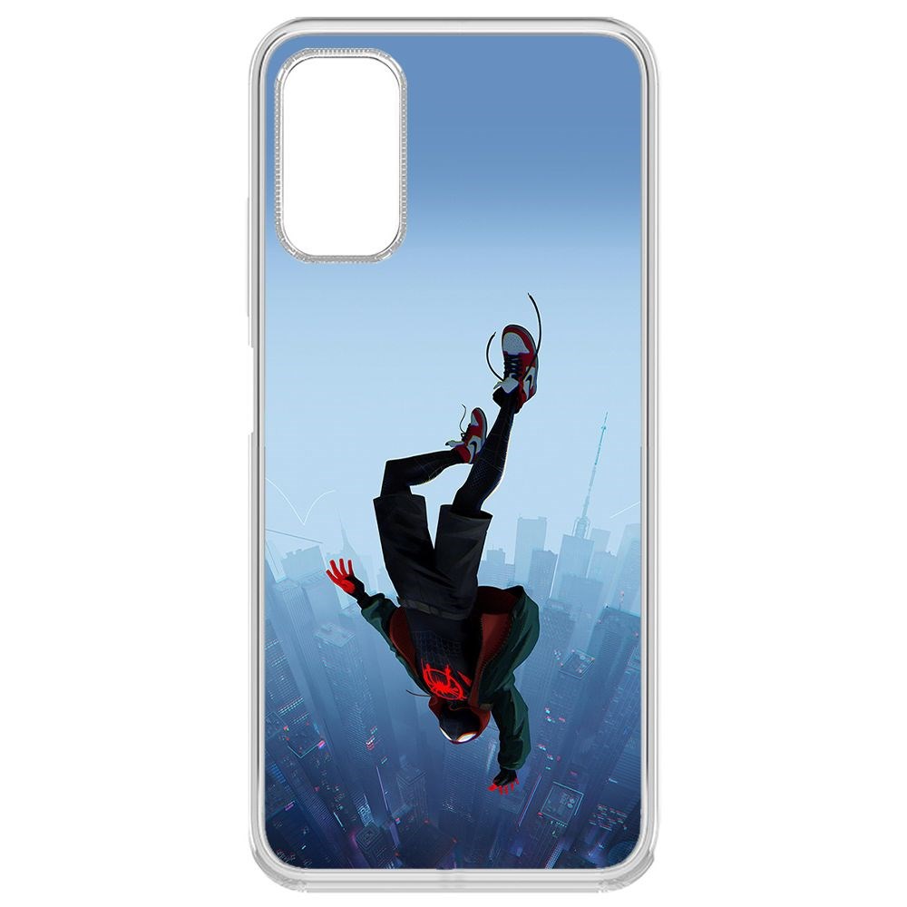 Чехол-накладка Krutoff Clear Case Человек-Паук, Майлз Моралес для Poco M3 Pro, Прозрачный
Чехол-накладка Krutoff Clear Case Человек-Паук, Майлз Моралес для Poco M3 Pro, Прозрачный