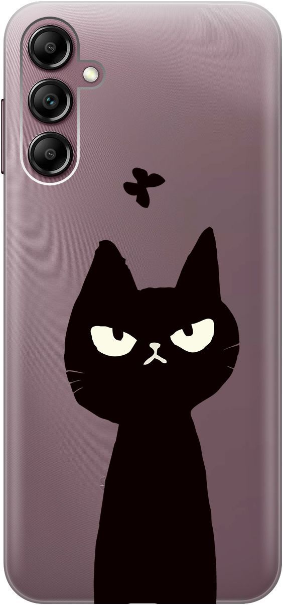 Чехол на Samsung Galaxy A14 с 3D принтом "Disgruntled Cat" прозрачный, Прозрачный;черный, 158808
Чехол на Samsung Galaxy A14 с 3D принтом "Disgruntled Cat" прозрачный, Прозрачный;черный, 158808