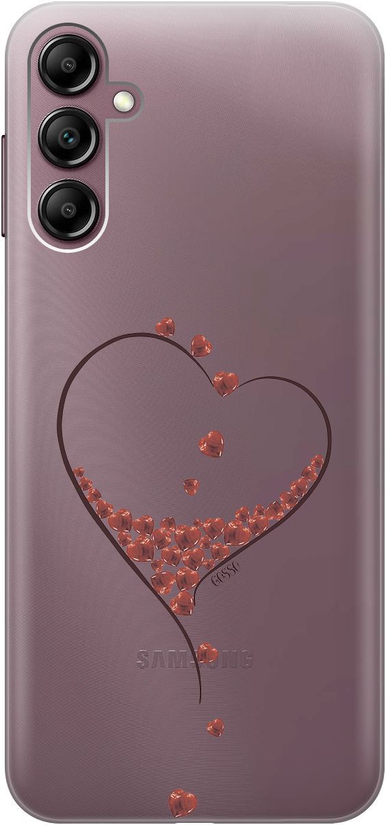Чехол на Samsung Galaxy A14 с 3D принтом "Little hearts" прозрачный, Прозрачный;черный, 158807
Чехол на Samsung Galaxy A14 с 3D принтом "Little hearts" прозрачный, Прозрачный;черный, 158807