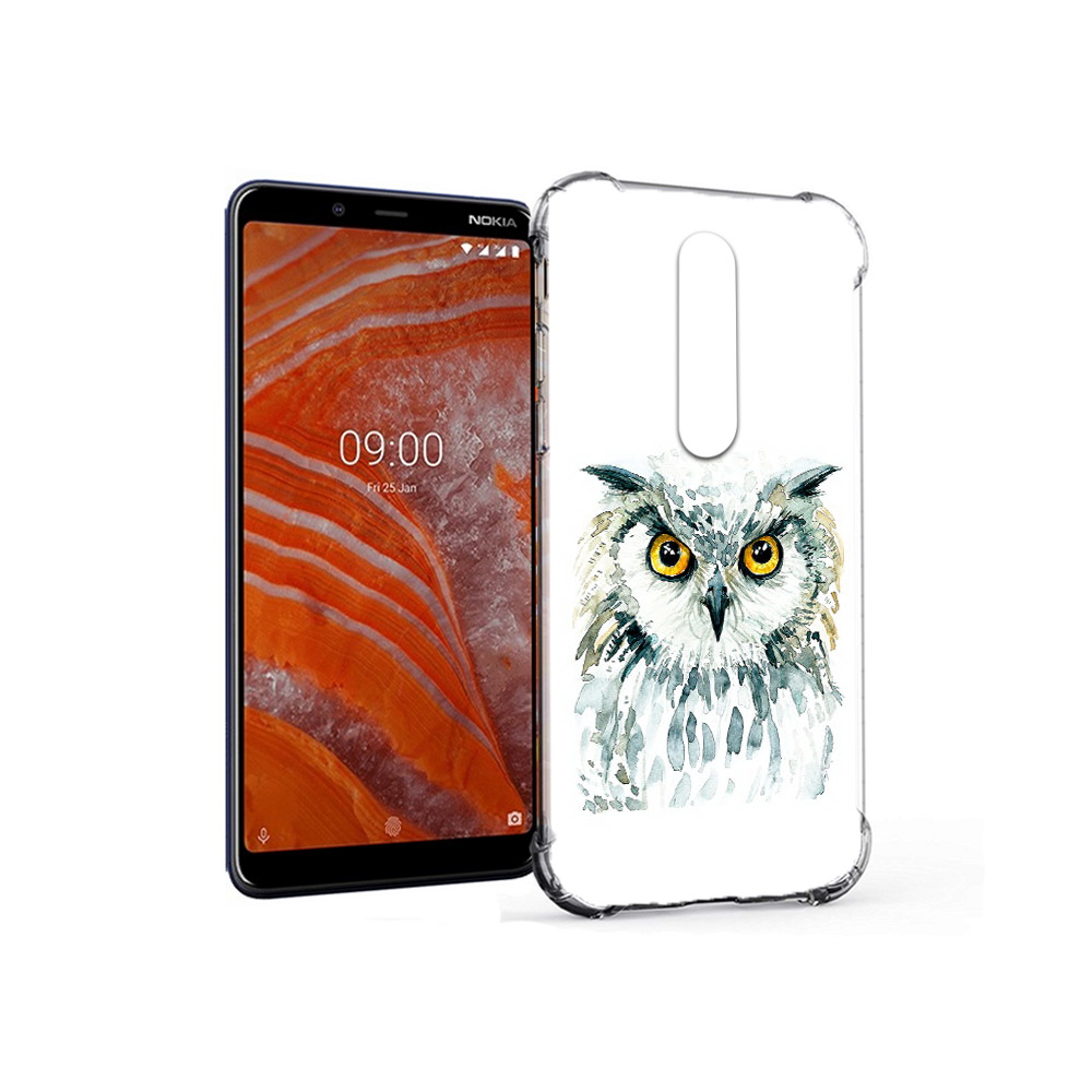 Чехол MyPads Tocco для Nokia 3.1 Plus Серьезная сова (PT121397.96.156), Прозрачный, Tocco
Чехол MyPads Tocco для Nokia 3.1 Plus Серьезная сова (PT121397.96.156), Прозрачный, Tocco