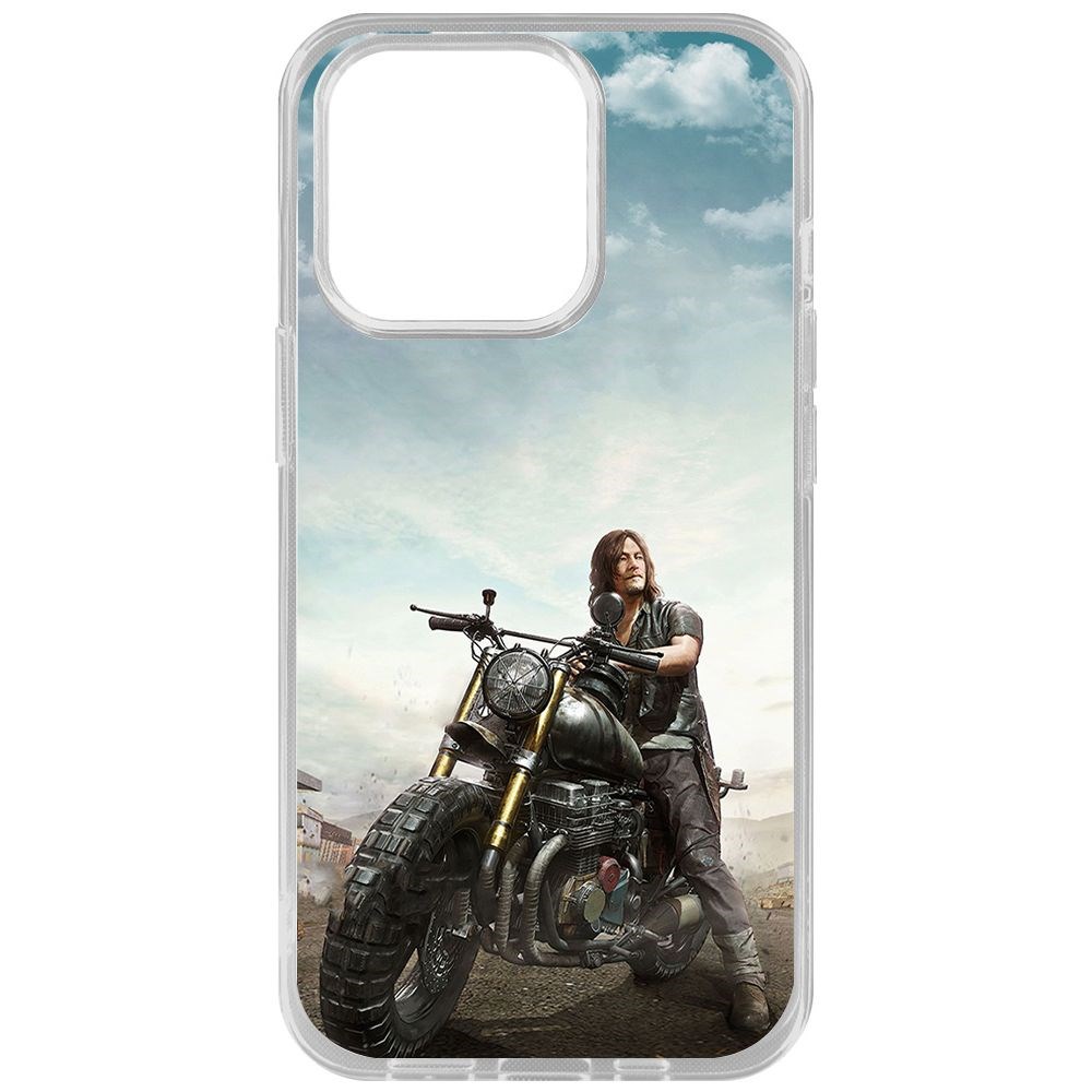 Чехол-накладка Krutoff Clear Case Ходячие мертвецы, Дэрил для iPhone 14 Pro, Прозрачный
Чехол-накладка Krutoff Clear Case Ходячие мертвецы, Дэрил для iPhone 14 Pro, Прозрачный