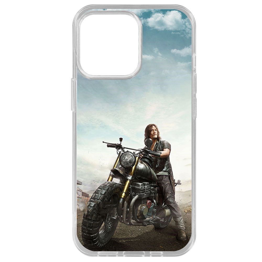Чехол-накладка Krutoff Clear Case Ходячие мертвецы, Дэрил для iPhone 14 Pro Max, Прозрачный
Чехол-накладка Krutoff Clear Case Ходячие мертвецы, Дэрил для iPhone 14 Pro Max, Прозрачный