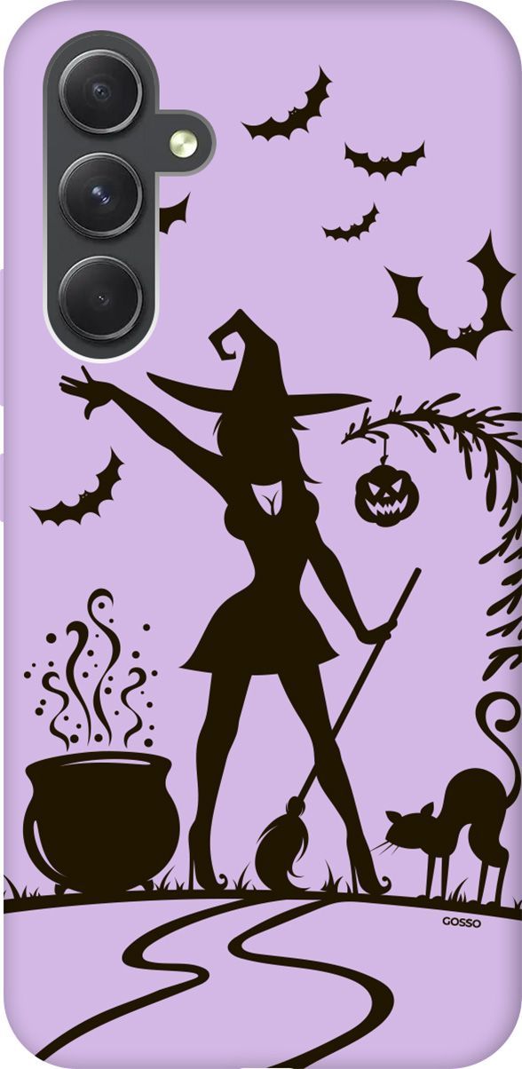 Чехол на Samsung Galaxy A54 5G "Witch and Boiler" сиреневый, Фиолетовый;красный, 158787
Чехол на Samsung Galaxy A54 5G "Witch and Boiler" сиреневый, Фиолетовый;красный, 158787