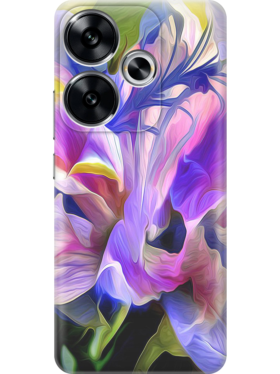 Силиконовый чехол на Xiaomi Redmi Turbo 3, Poco F6 с принтом "Цветочная абстракция", Прозрачный;зеленый;синий;фиолетовый, 783980821
Силиконовый чехол на Xiaomi Redmi Turbo 3, Poco F6 с принтом "Цветочная абстракция", Прозрачный;зеленый;синий;фиолетовый, 783980821