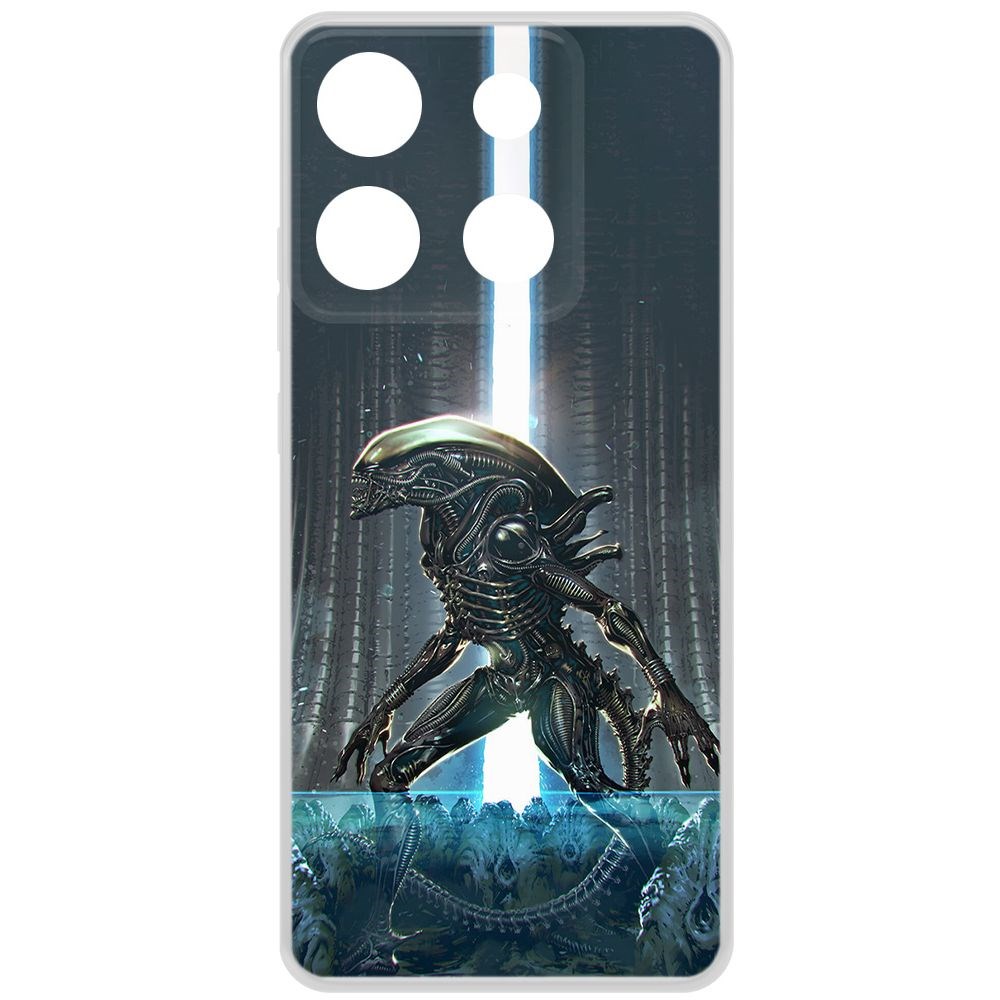 Чехол-накладка Krutoff Clear Case Чужой, Тревога для Infinix Smart 7 Plus, Прозрачный
Чехол-накладка Krutoff Clear Case Чужой, Тревога для Infinix Smart 7 Plus, Прозрачный