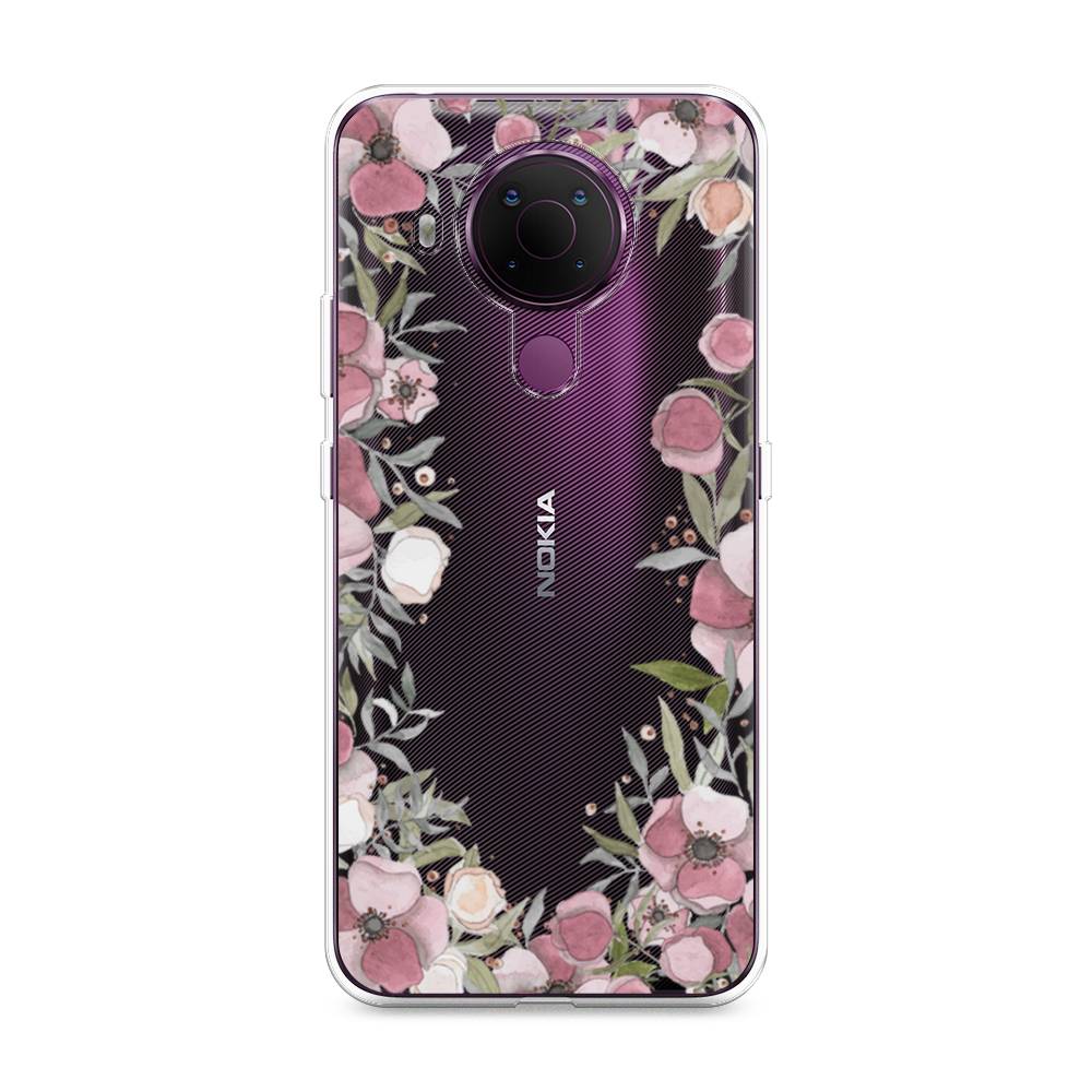 Чехол Awog на Nokia 5.4 / Нокиа 5.4 "Розовая цветочная рамка", Розовый;зеленый, 123650-8
Чехол Awog на Nokia 5.4 / Нокиа 5.4 "Розовая цветочная рамка", Розовый;зеленый, 123650-8