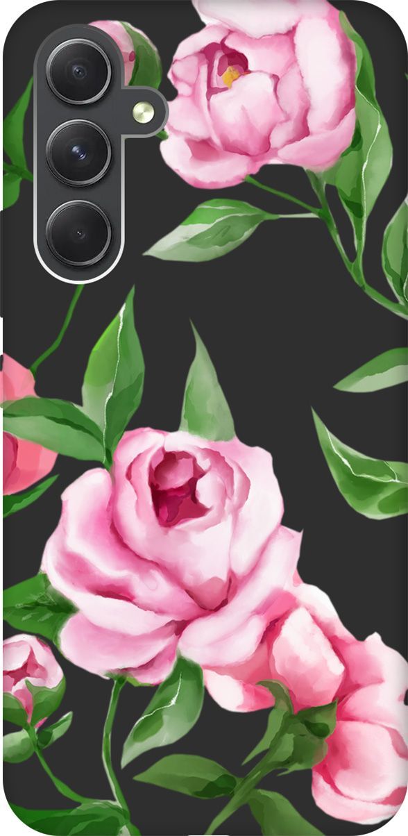 Чехол на Samsung Galaxy A54 5G с 3D принтом "Amazing Peonies" черный, Черный;зеленый, 158770
Чехол на Samsung Galaxy A54 5G с 3D принтом "Amazing Peonies" черный, Черный;зеленый, 158770