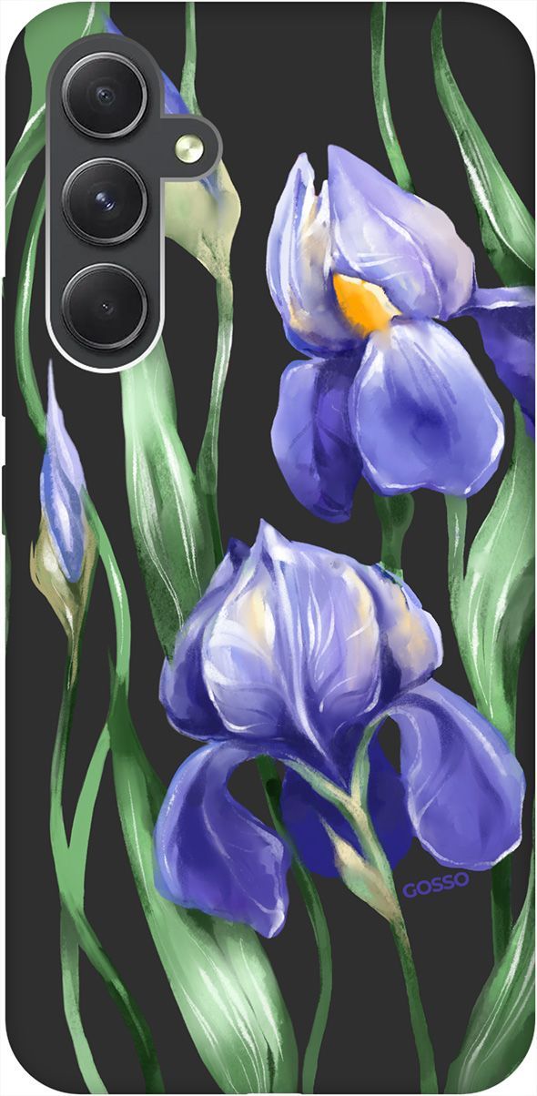 Чехол на Samsung Galaxy A54 5G с 3D принтом "Amazing Irises" черный, Черный;зеленый, 158770
Чехол на Samsung Galaxy A54 5G с 3D принтом "Amazing Irises" черный, Черный;зеленый, 158770