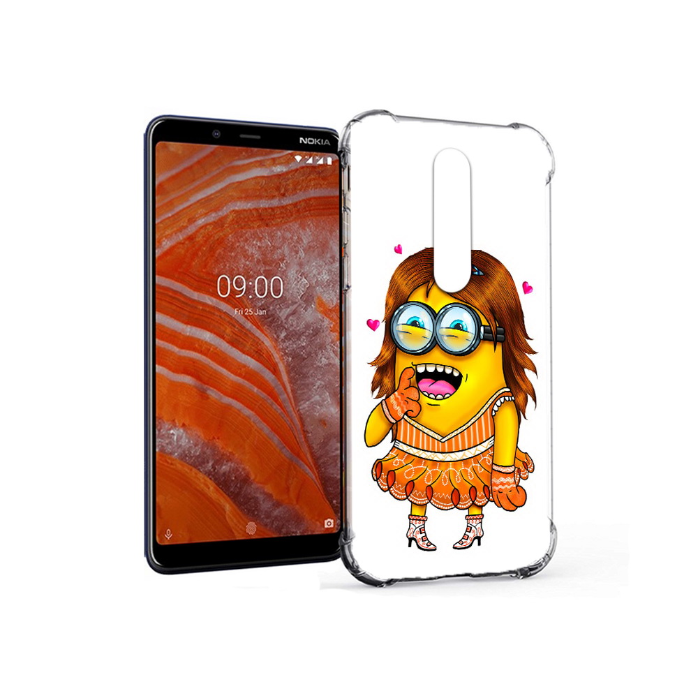 Чехол MyPads Tocco для Nokia 3.1 Plus Миньон девочка (PT121397.96.116), Прозрачный, Tocco
Чехол MyPads Tocco для Nokia 3.1 Plus Миньон девочка (PT121397.96.116), Прозрачный, Tocco