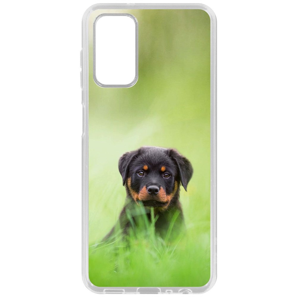 Чехол-накладка Krutoff Clear Case Щенок ротвейлера для Samsung Galaxy A13 (A135), Прозрачный
Чехол-накладка Krutoff Clear Case Щенок ротвейлера для Samsung Galaxy A13 (A135), Прозрачный