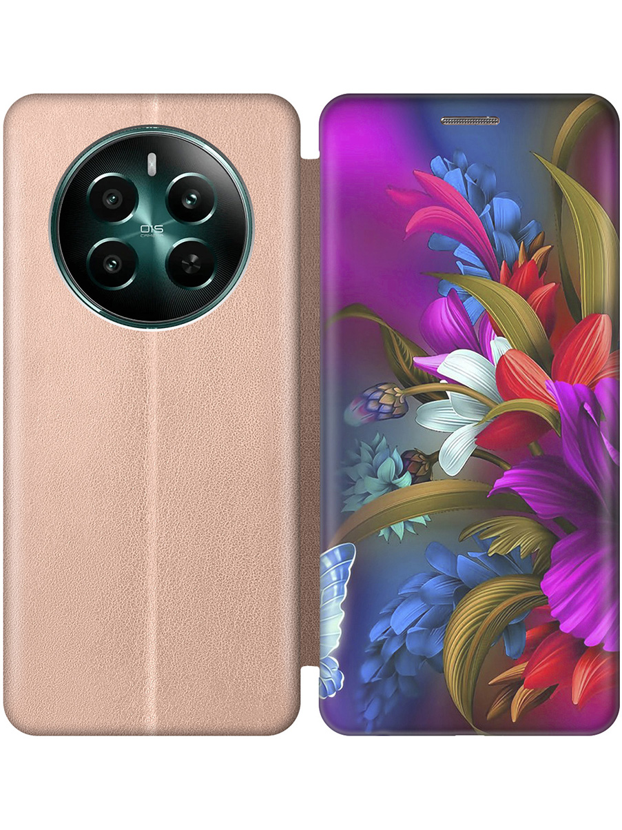 Чехол-книжка на Realme 12+ 5g / Narzo 70 Pro 5g с принтом "Фантастические цветы" золотой, Золотистый;зеленый;красный;фиолетовый, 783983223
Чехол-книжка на Realme 12+ 5g / Narzo 70 Pro 5g с принтом "Фантастические цветы" золотой, Золотистый;зеленый;красный;фиолетовый, 783983223