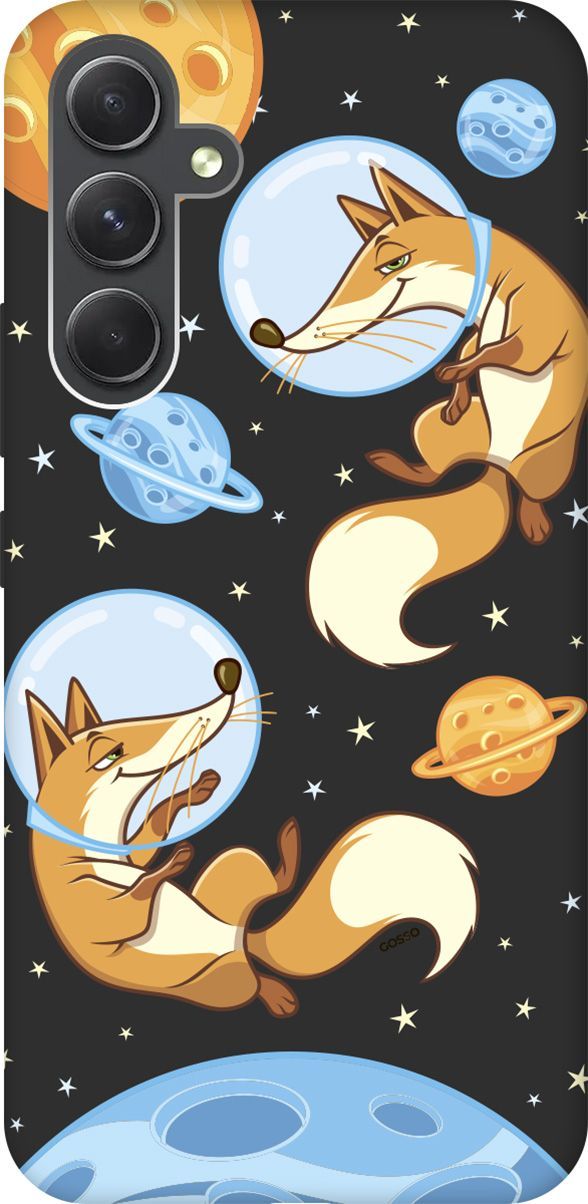 Чехол на Samsung Galaxy A54 5G с 3D принтом "CosmoFoxes" черный, Черный;оранжевый, 158768
Чехол на Samsung Galaxy A54 5G с 3D принтом "CosmoFoxes" черный, Черный;оранжевый, 158768