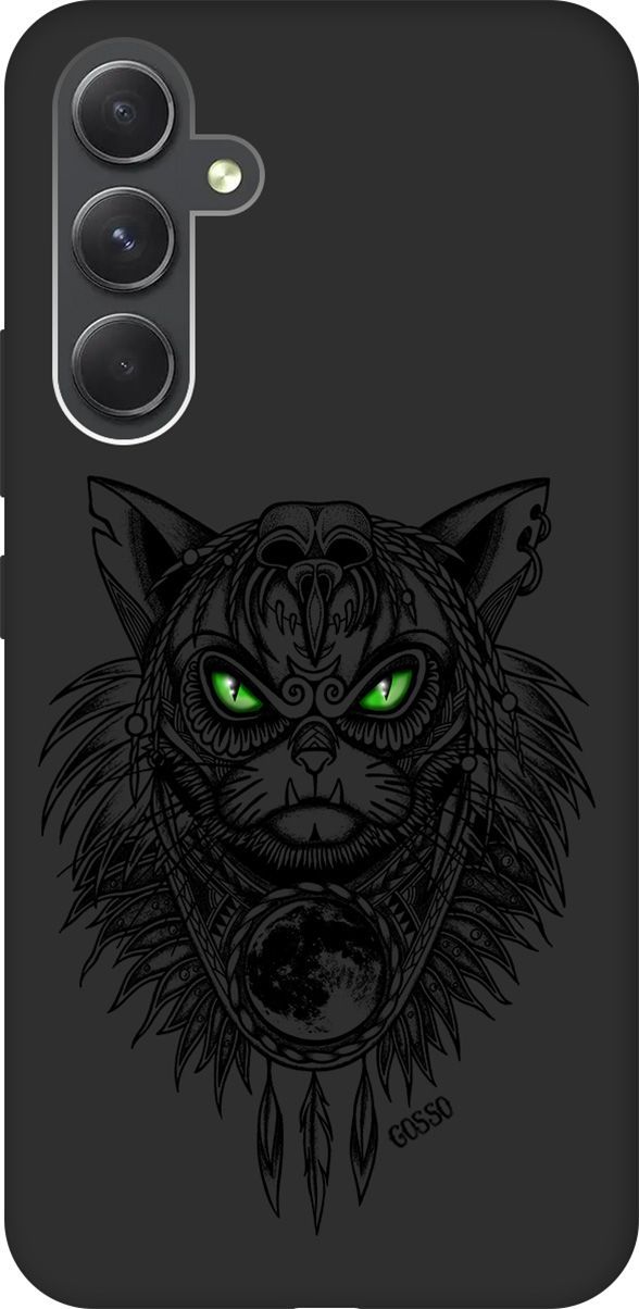 Чехол на Samsung Galaxy A54 5G с 3D принтом "Shaman Cat" черный, Черный;зеленый, 158768
Чехол на Samsung Galaxy A54 5G с 3D принтом "Shaman Cat" черный, Черный;зеленый, 158768